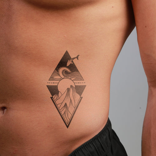 Tatuaje de montaña