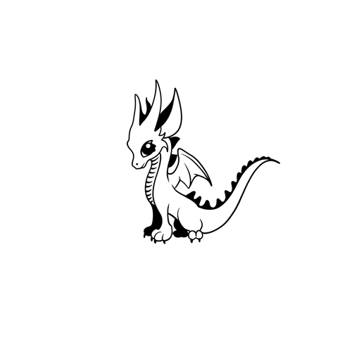 Garabato de dragón