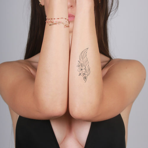 Pluma floral