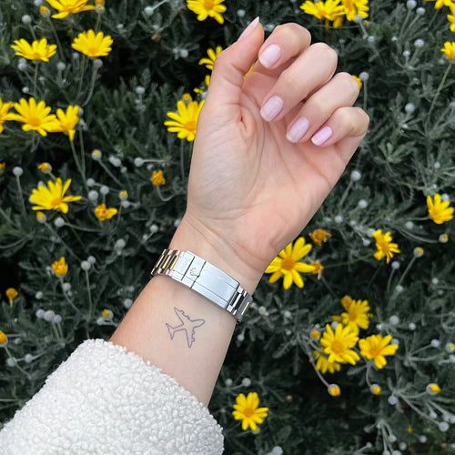 Tatuaje de un avión