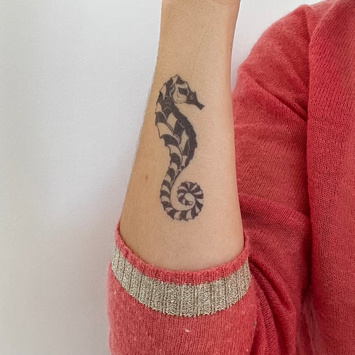 Tatuaje de caballito de mar