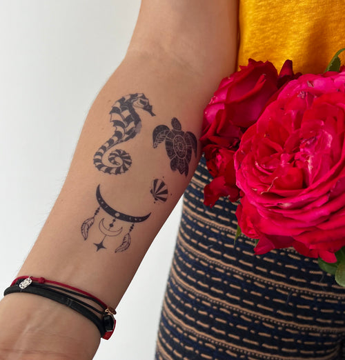 Tatuaje de caballito de mar