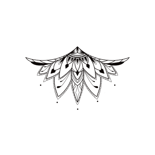 Tatuaje bajo las tetas