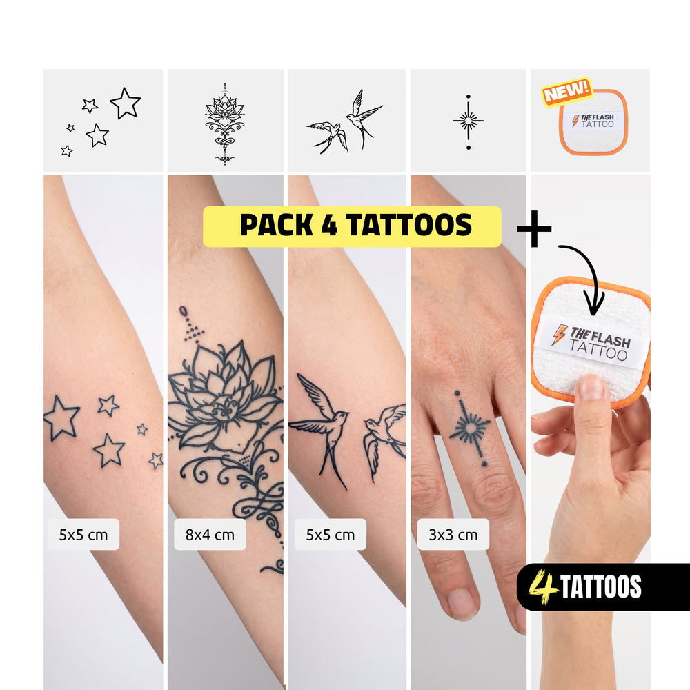 Pack de tatuajes Discovery