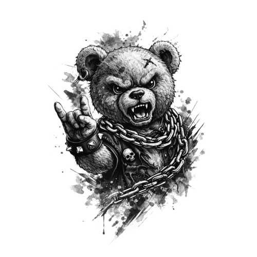 Osito de peluche Bad Boy