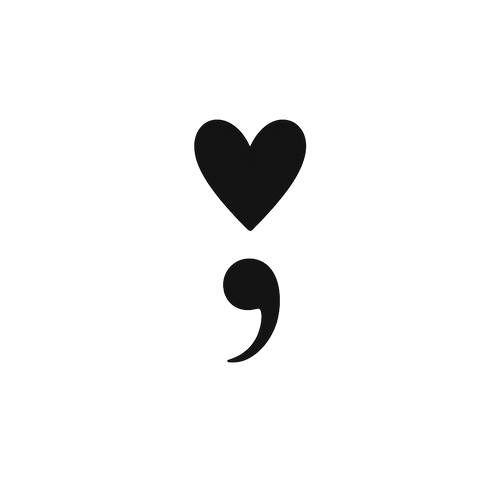 Point virgule coeur