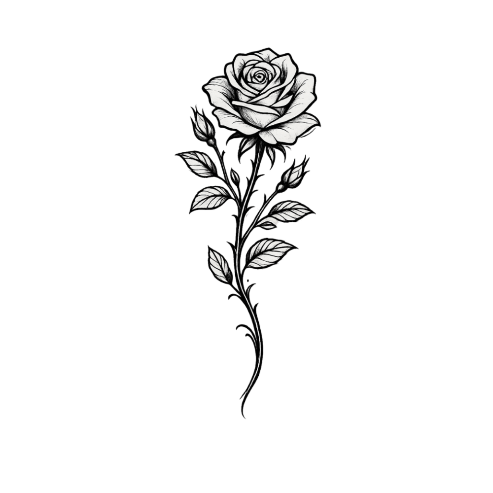 Rosa minimalista