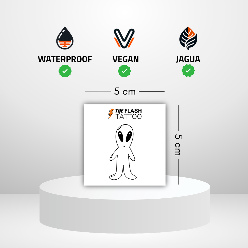 Tatouage temporaire extraterrestre