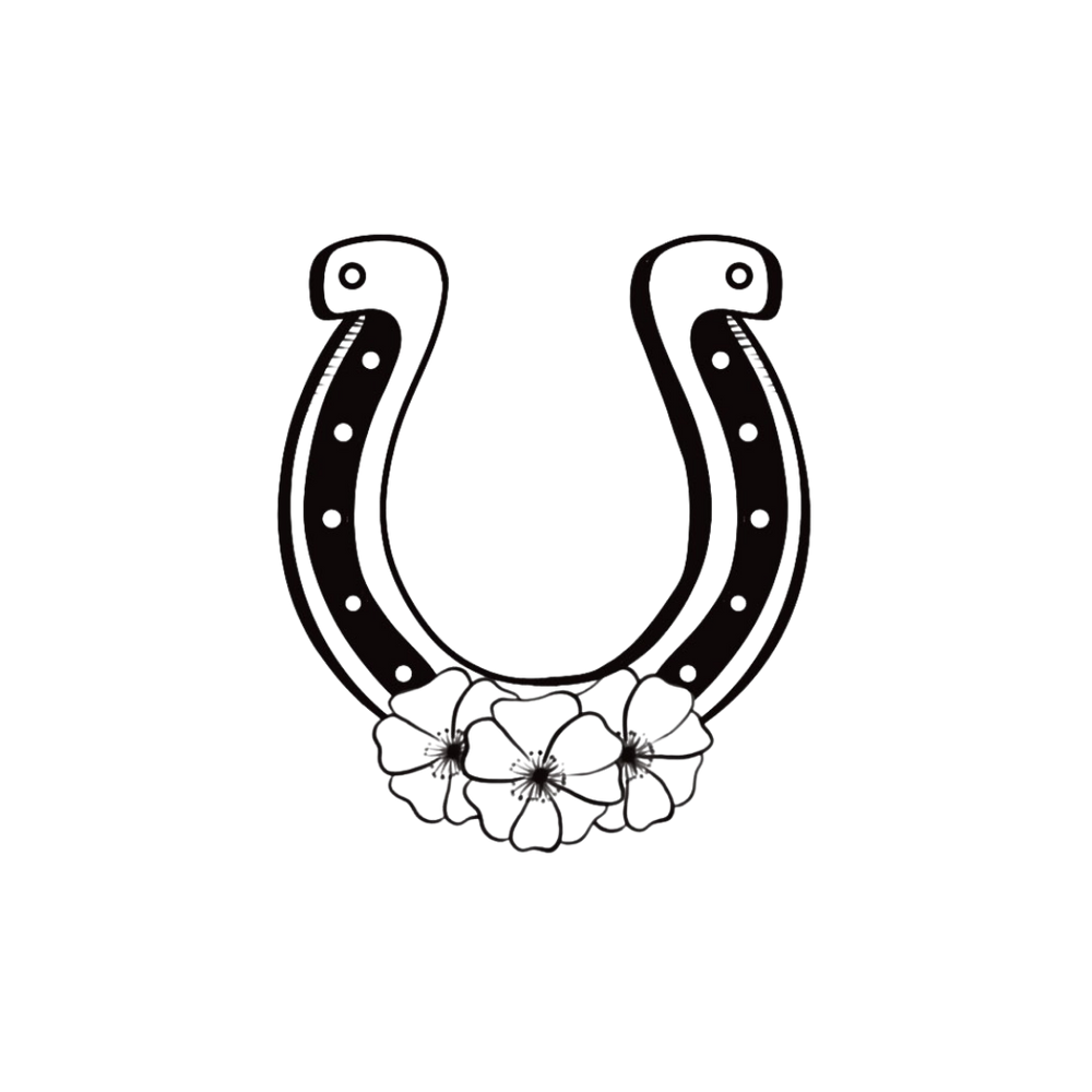 Tatouage éphémère fer à cheval