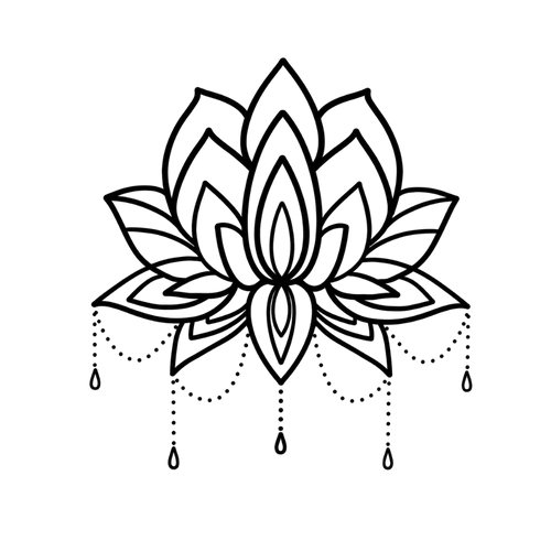 Tatuaje de loto
