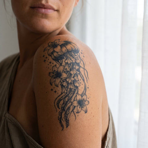 Tatuaje de medusa