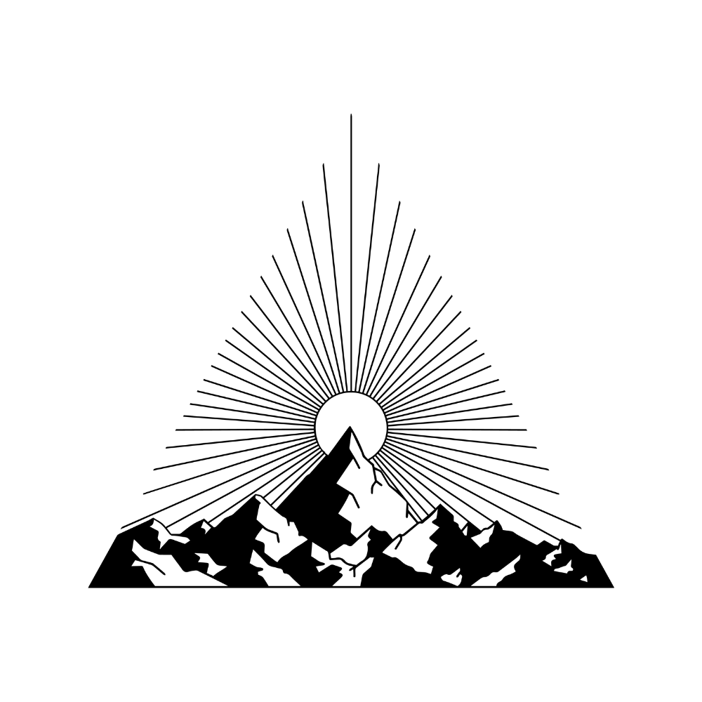 Montaña triangular