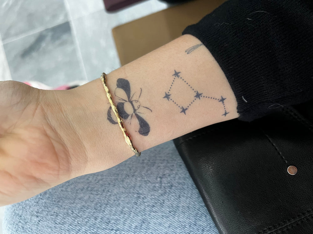 Tatuaje de constelación