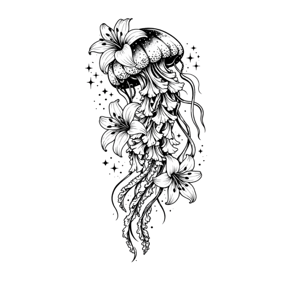 Tatuaje de medusa
