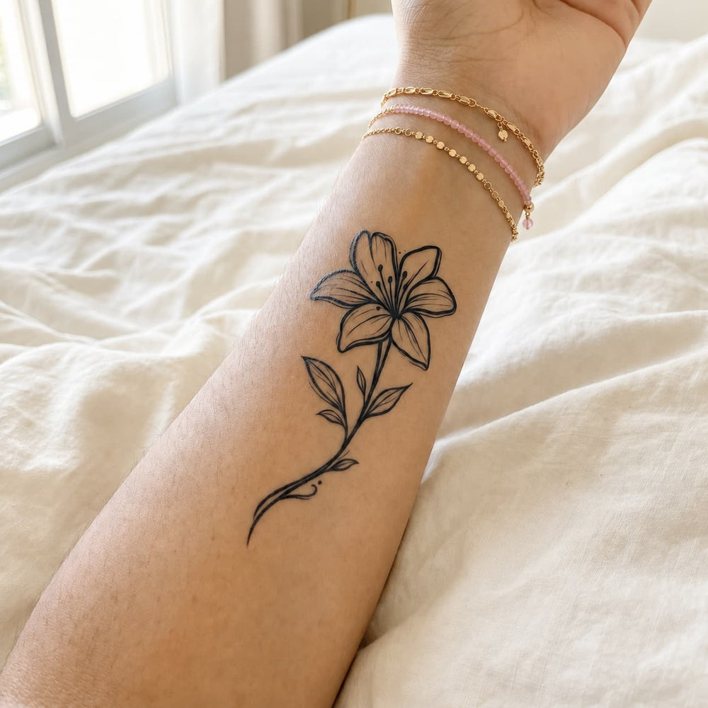 Lirio minimalista