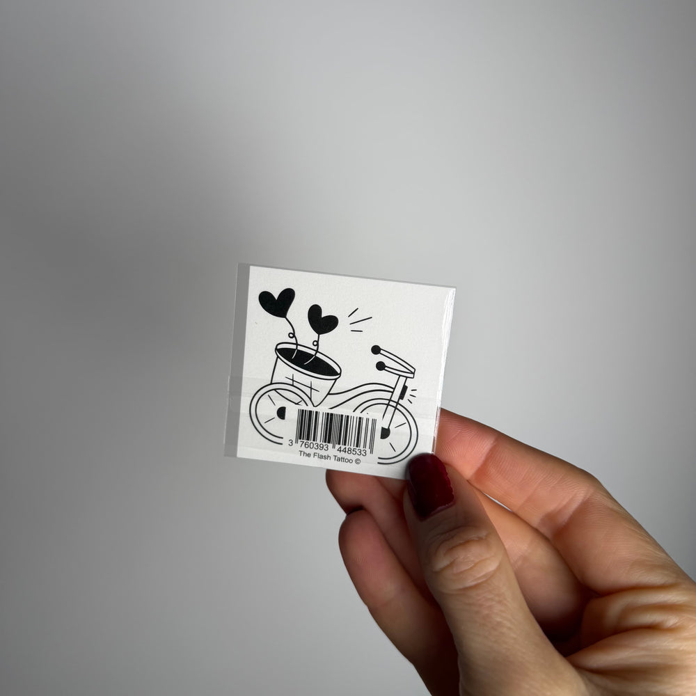 Tatouage ephemere velo